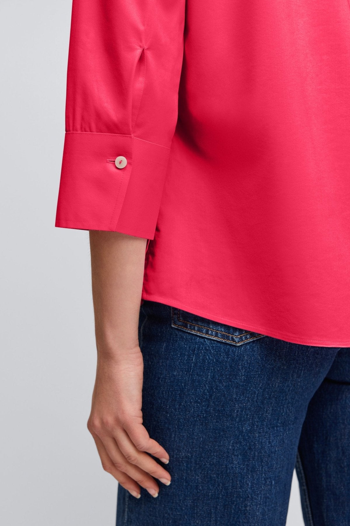 Mary No Iron Stretch 3/4 Sleeve Shirt