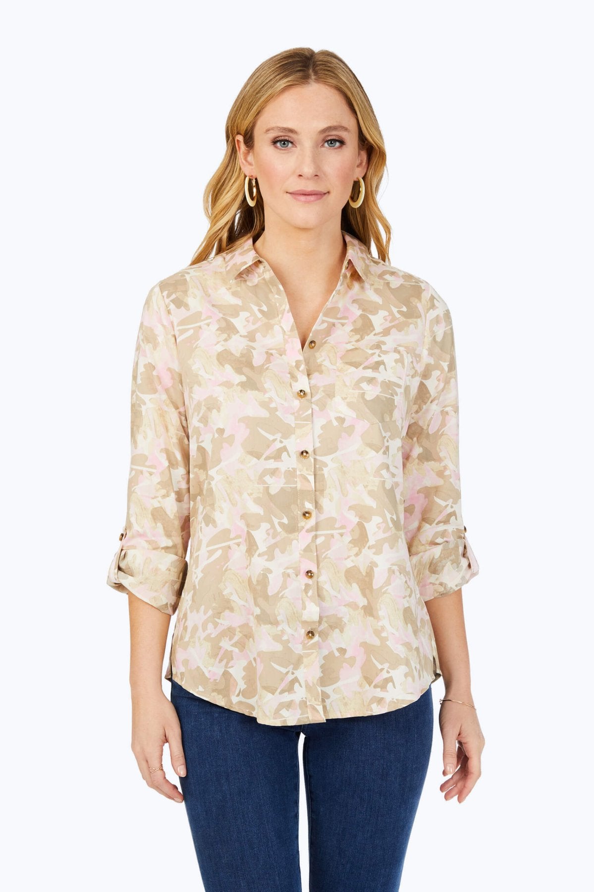 Zoey Cozy Camo Shirt