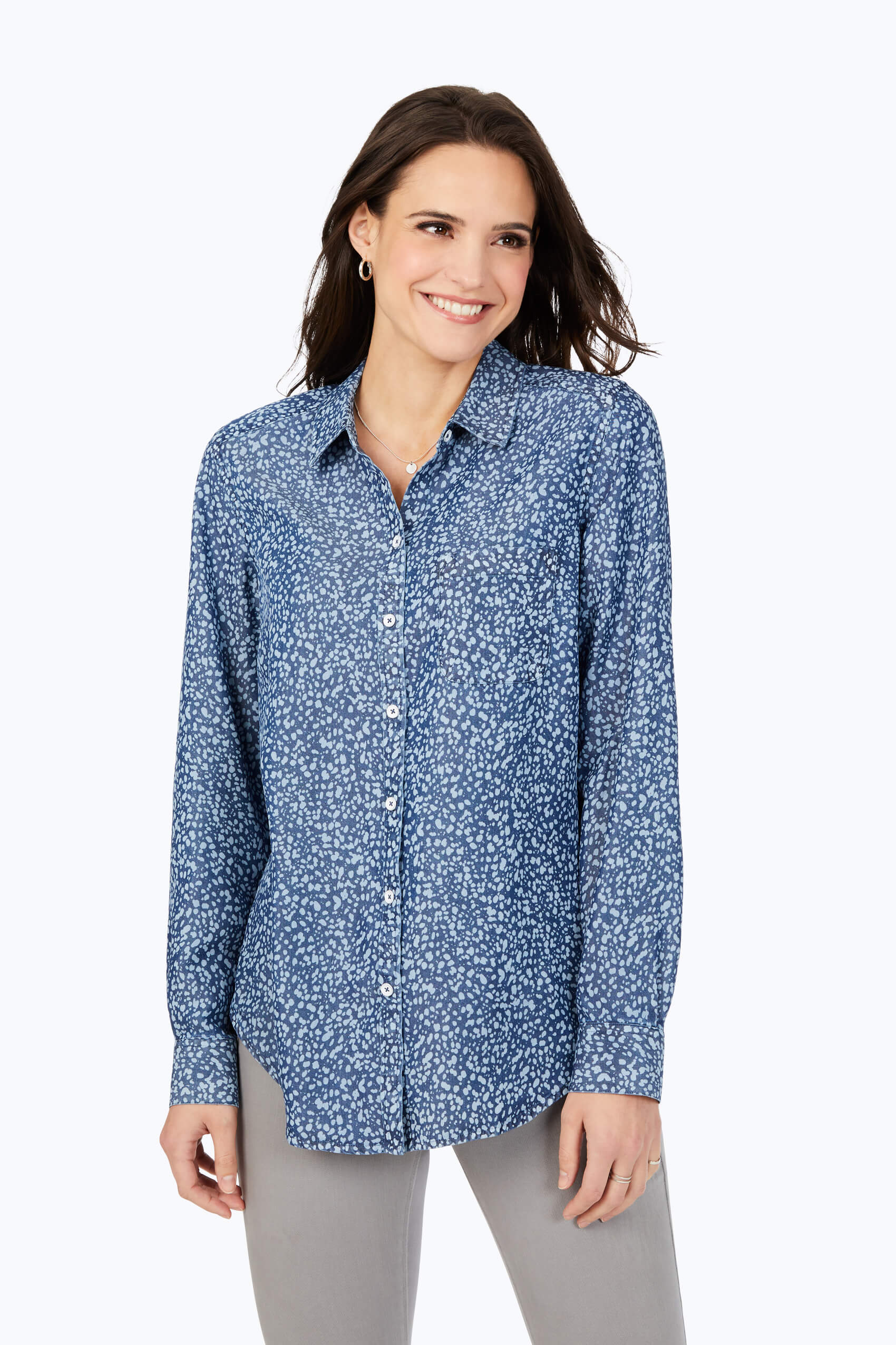 Haven Leopard Tencel Shirt