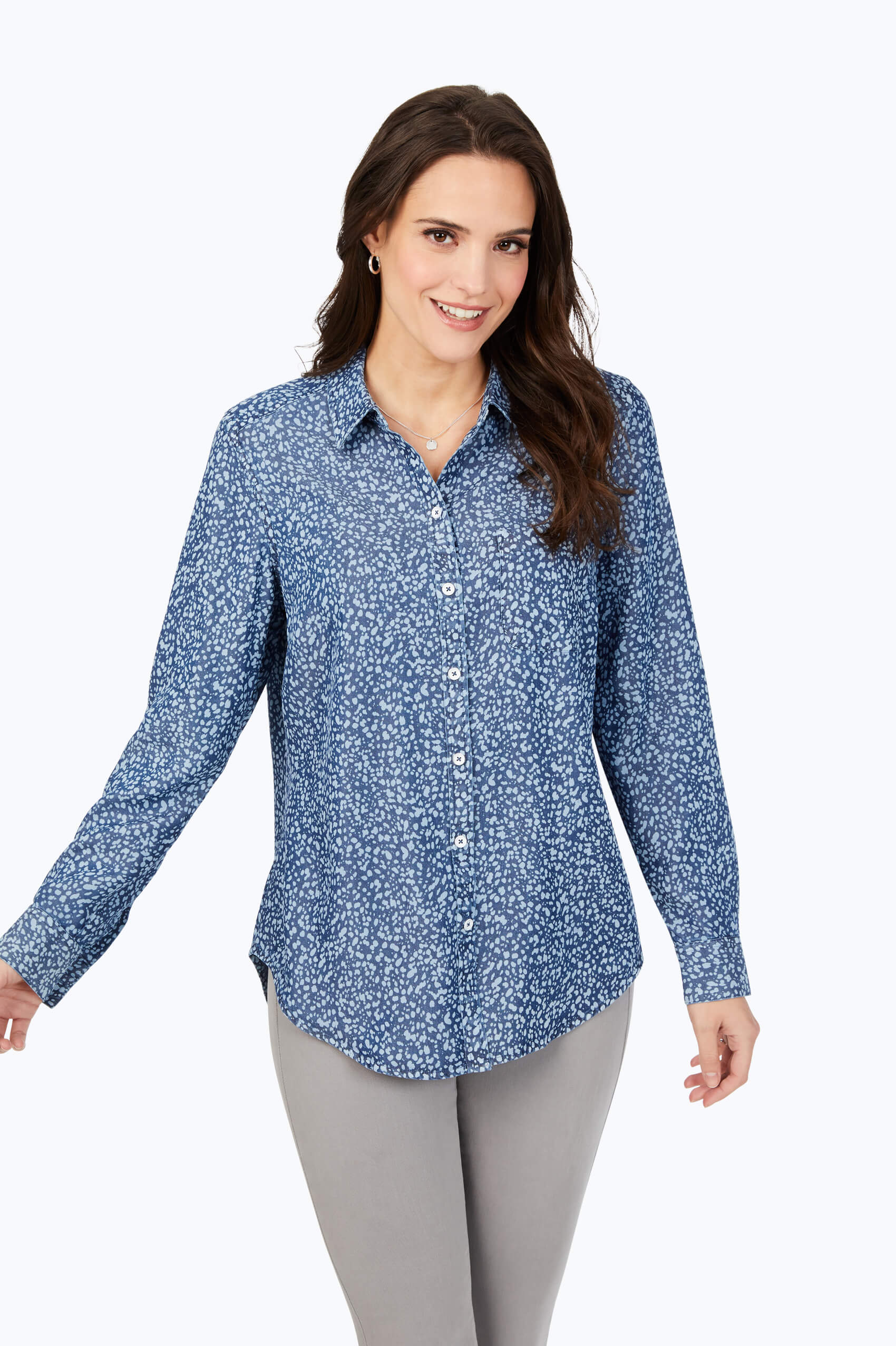 Haven Leopard Tencel Shirt