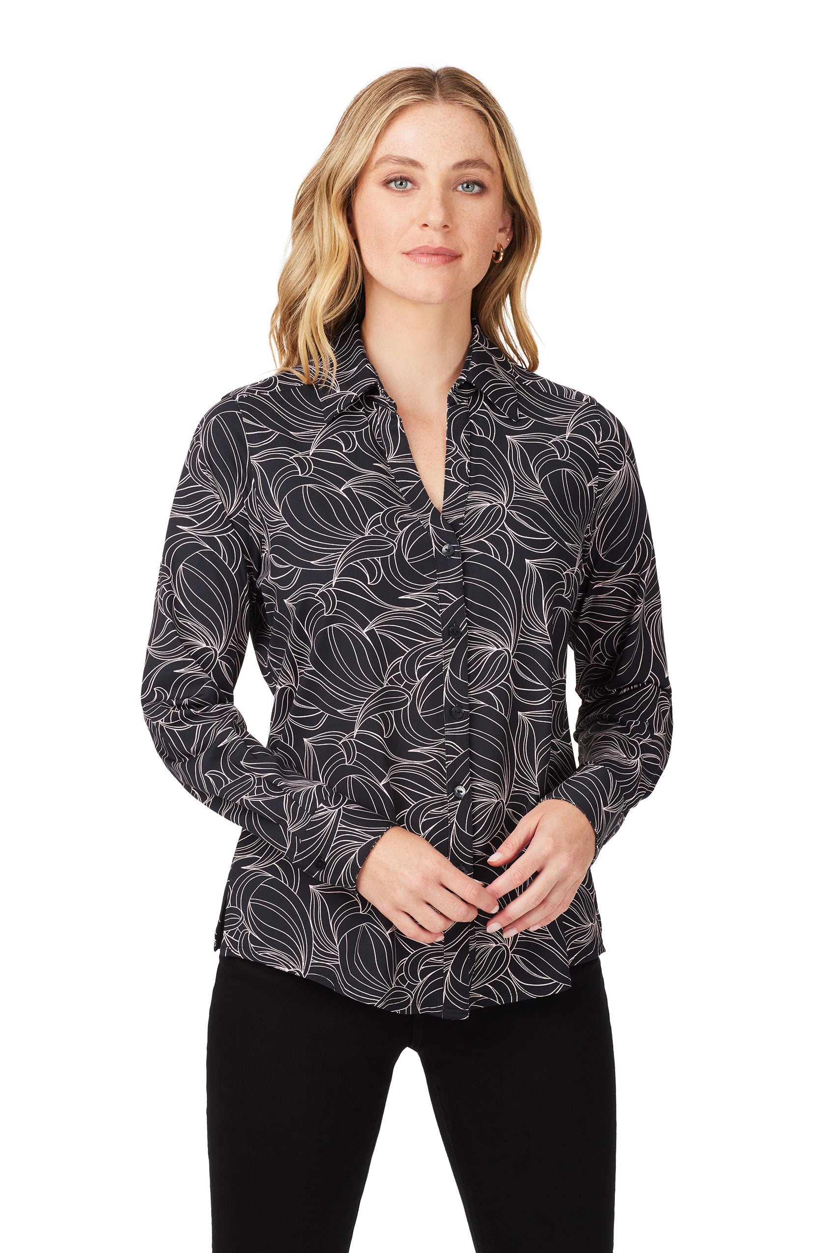 Mary Swirling Slopes Jersey Shirt