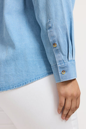 Hampton Plus Tencel® Denim Long Sleeve Shirt