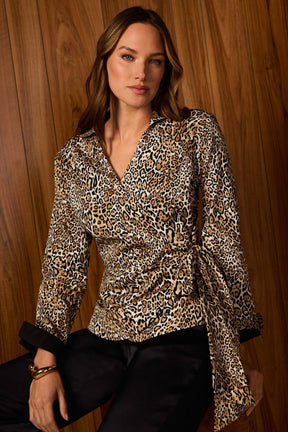 Salina Playful Animal Long Sleeve Shirt