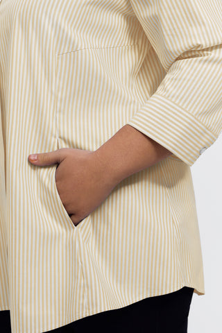 #color_lemon pinpoint stripe