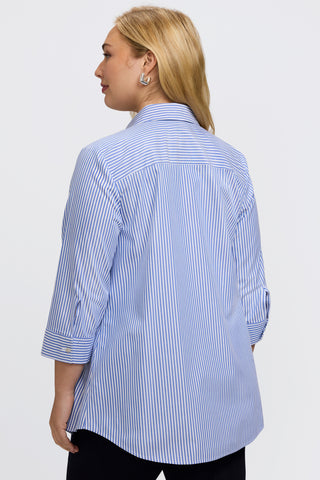 #color_powder blue pinpoint stripe