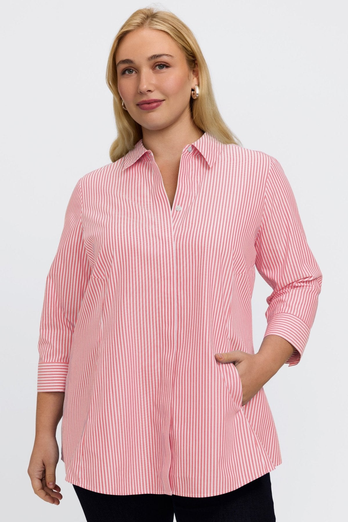 #color_coral reef pinpoint stripe