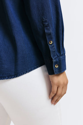 Hampton Plus Tencel® Denim Long Sleeve Shirt