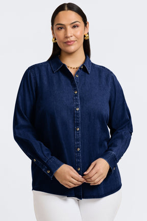 Hampton Plus Tencel® Denim Long Sleeve Shirt