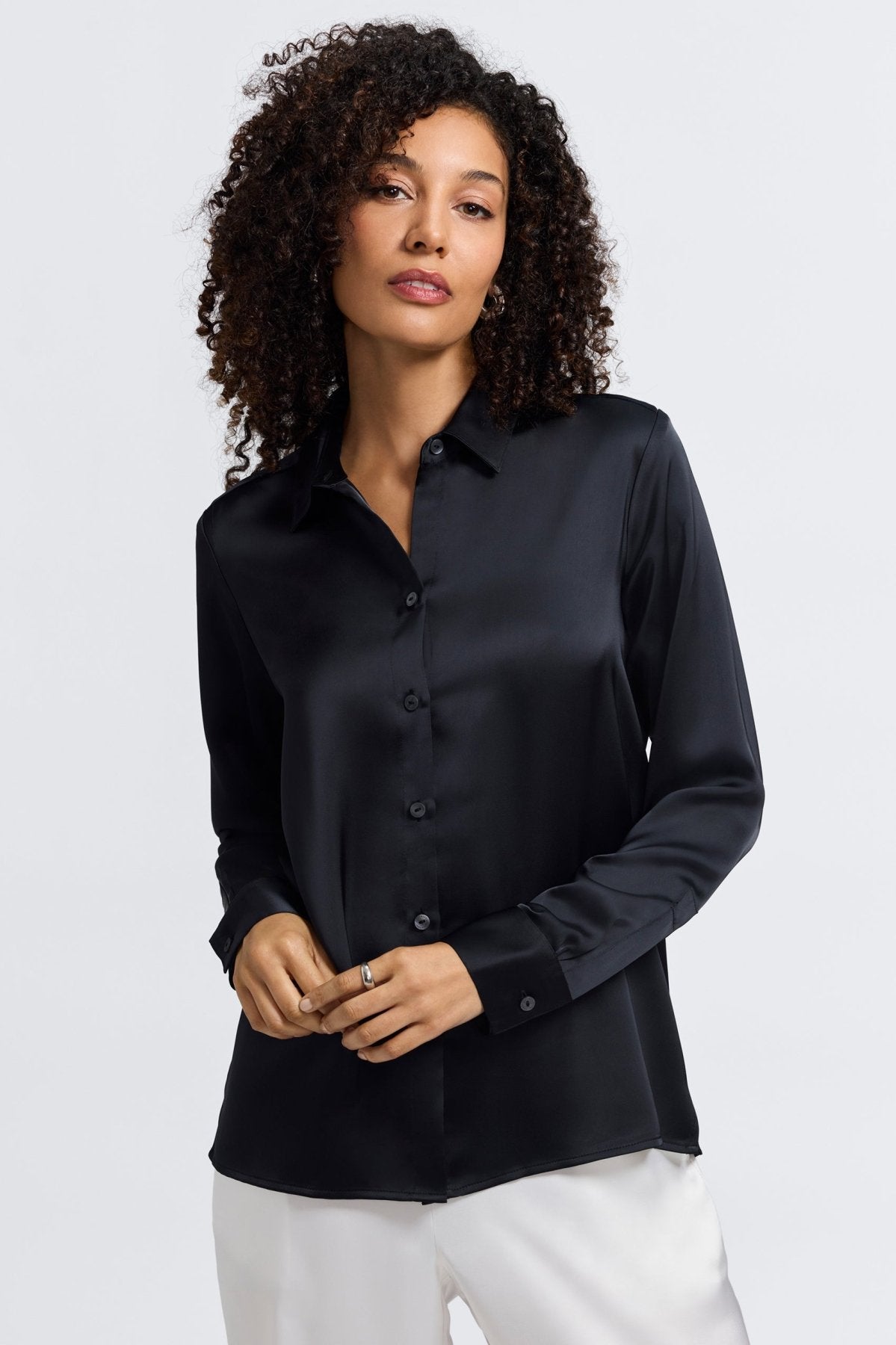 Bianca Beyond Silk Long Sleeve Shirt