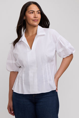 Lucia Plus Elbow Sleeve Shirt