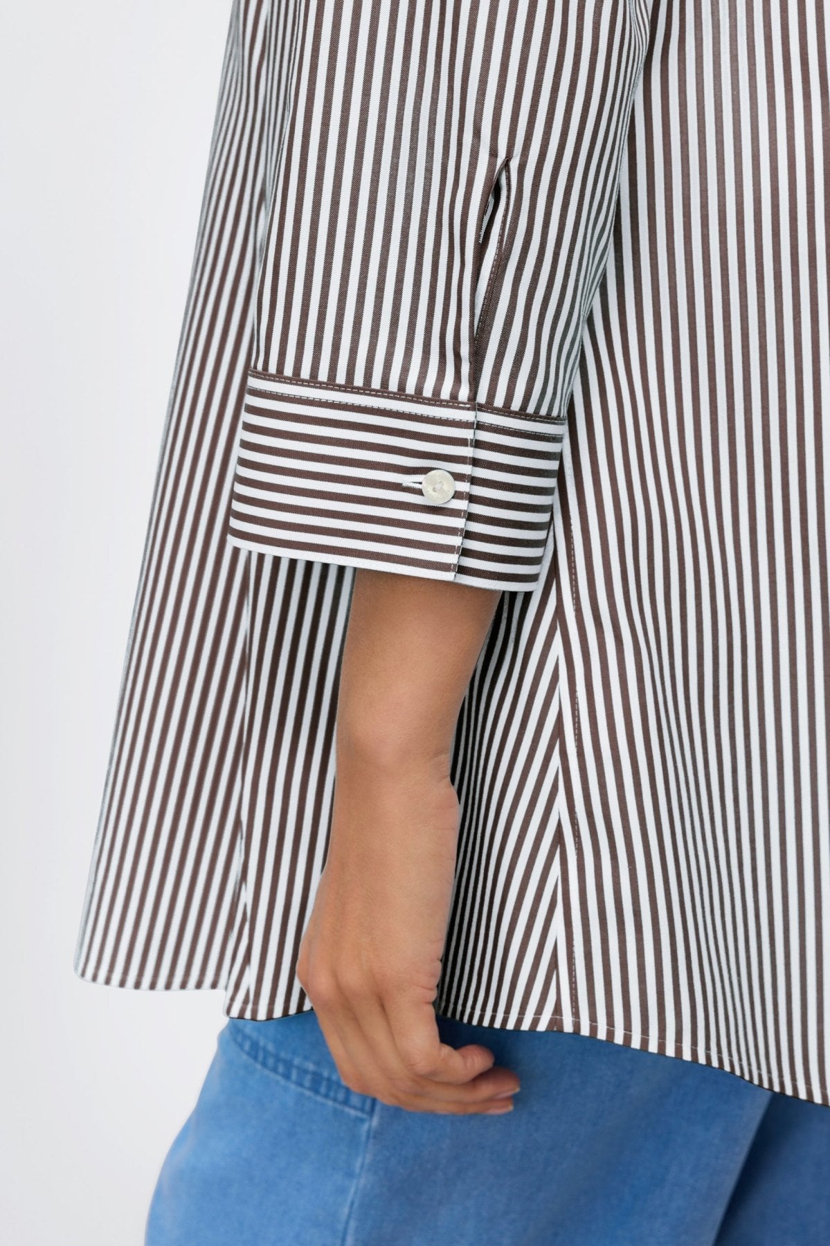 #color_black pinpoint stripe