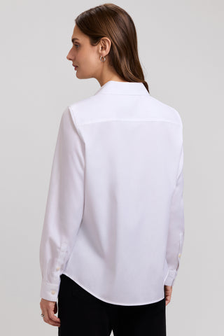 Hampton Chest Embroidery Long Sleeve Shirt