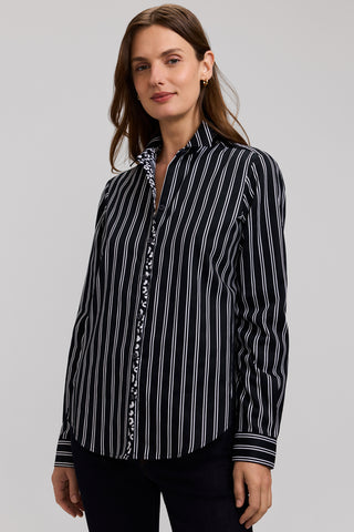 Charlie Animal Border Long Sleeve Shirt