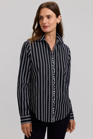 Charlie Animal Border Long Sleeve Shirt