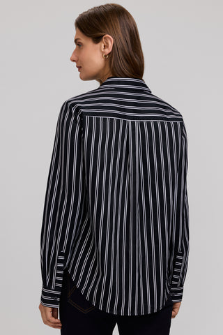Charlie Animal Border Long Sleeve Shirt