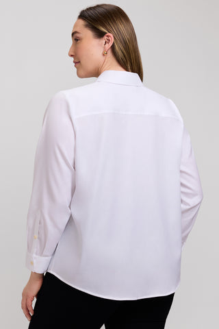 Hampton Plus Chest Embroidery Long Sleeve Shirt