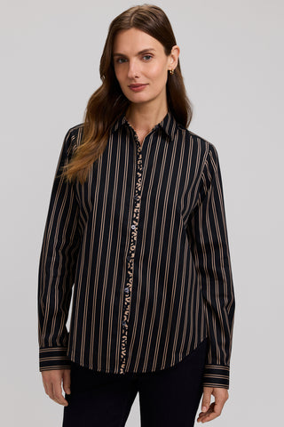 Charlie Animal Border Long Sleeve Shirt