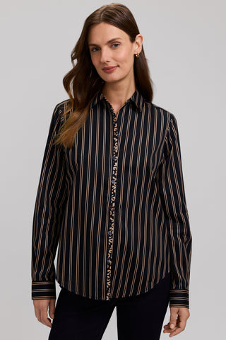 Charlie Animal Border Long Sleeve Shirt