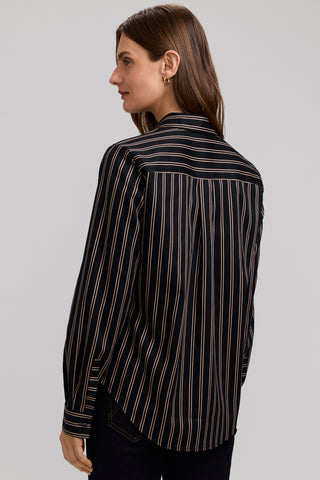 Charlie Animal Border Long Sleeve Shirt