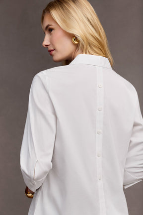 Pamela No Iron Stretch 3/4 Sleeve Tunic