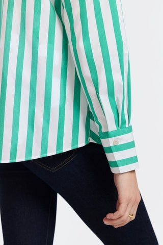 #color_kelly green springtime stripe