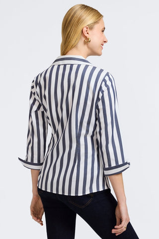 #color_navy springtime stripe