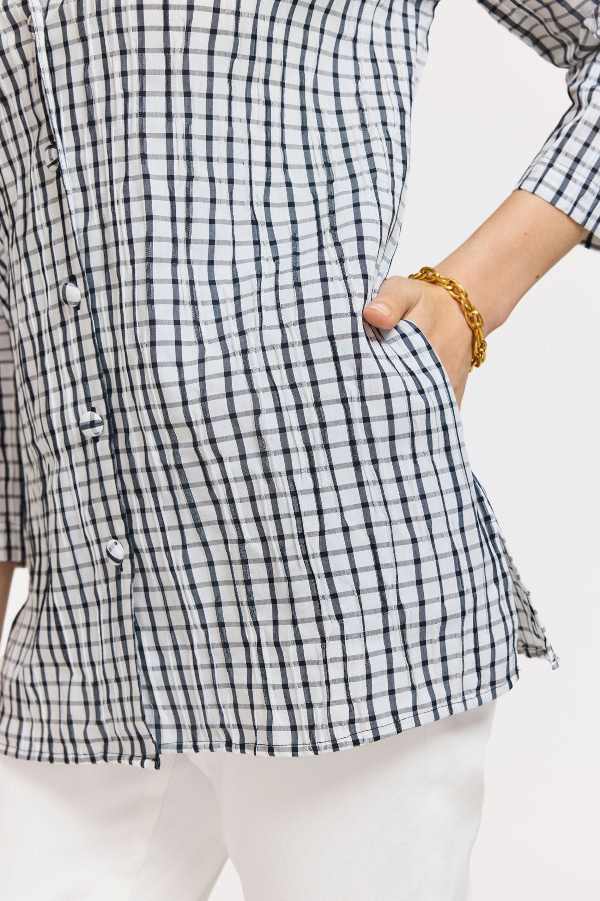 [JILLSTUART]★25SS★Crinkle fabric hood short sleeve shirt 71207_092_EllisSsShirt_SP25_01