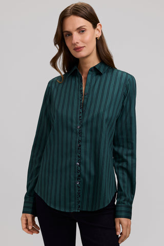 Charlie Animal Border Long Sleeve Shirt