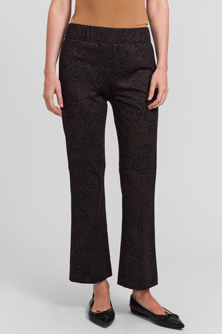 Animal Print Bootcut Pant