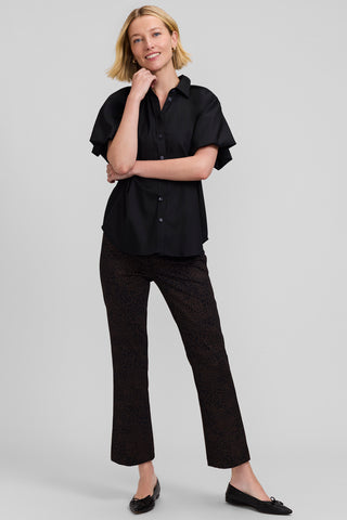 Animal Print Bootcut Pant