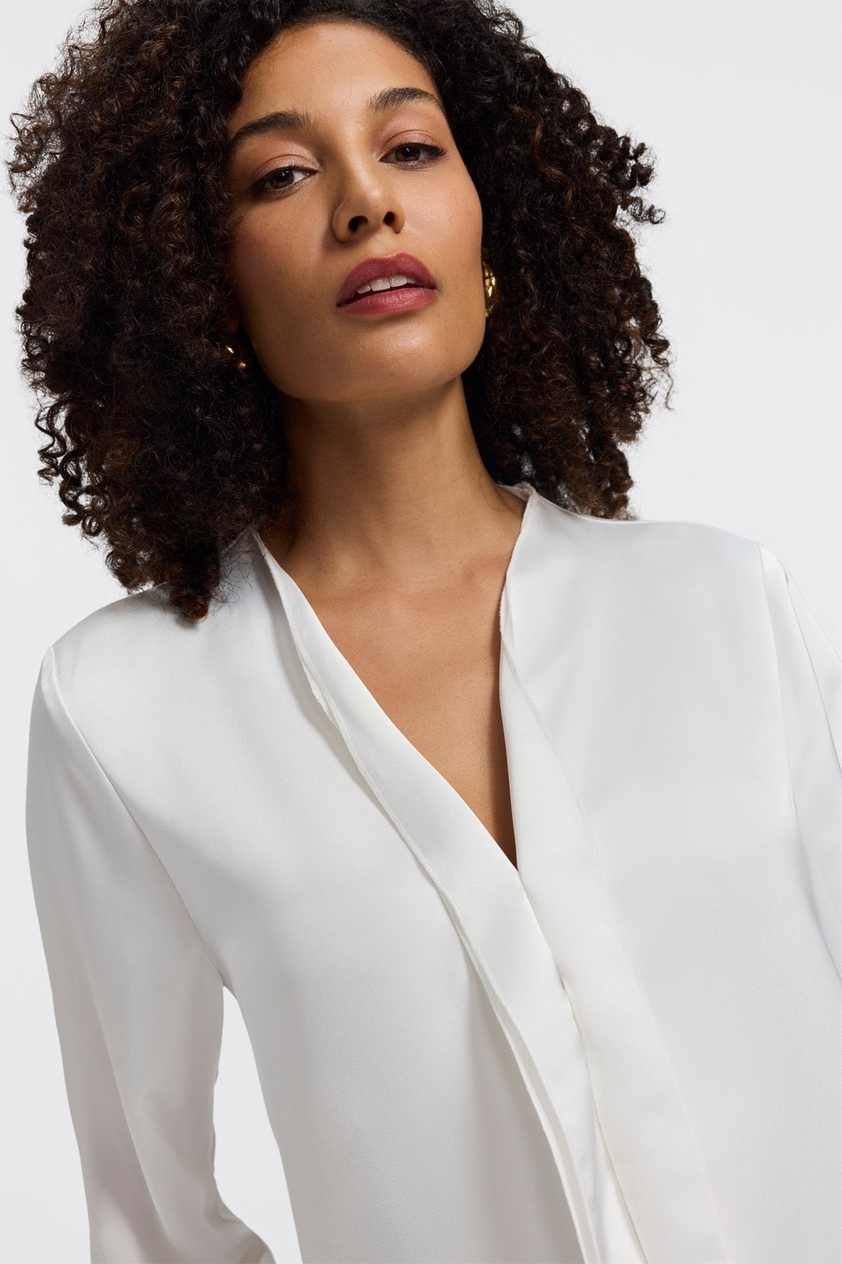 Rosalie Beyond Silk Long Sleeve Shirt