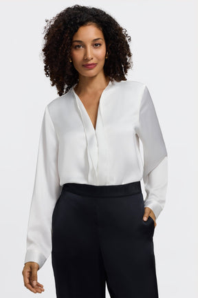 Rosalie Beyond Silk Long Sleeve Shirt
