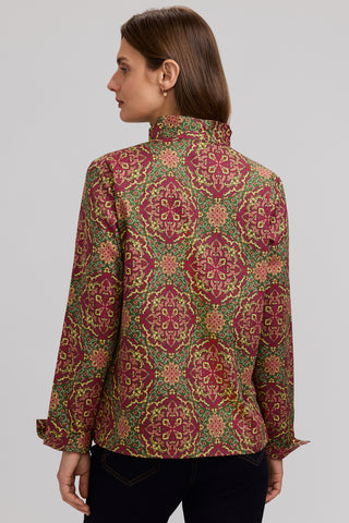 Tammy Fall Medallion Long Sleeve Popover