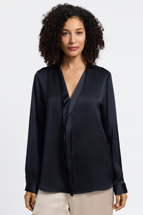 Rosalie Beyond Silk Long Sleeve Shirt