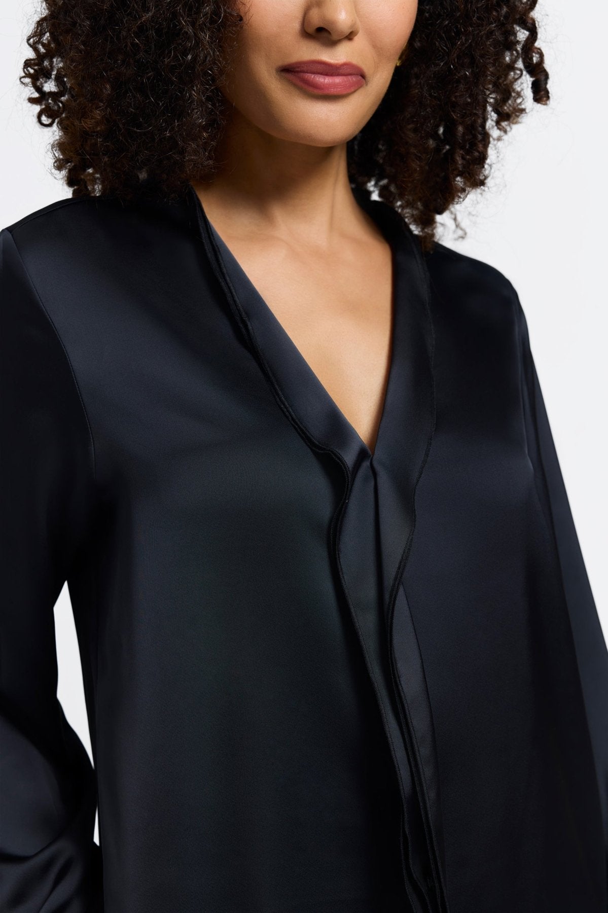 Rosalie Beyond Silk Long Sleeve Shirt