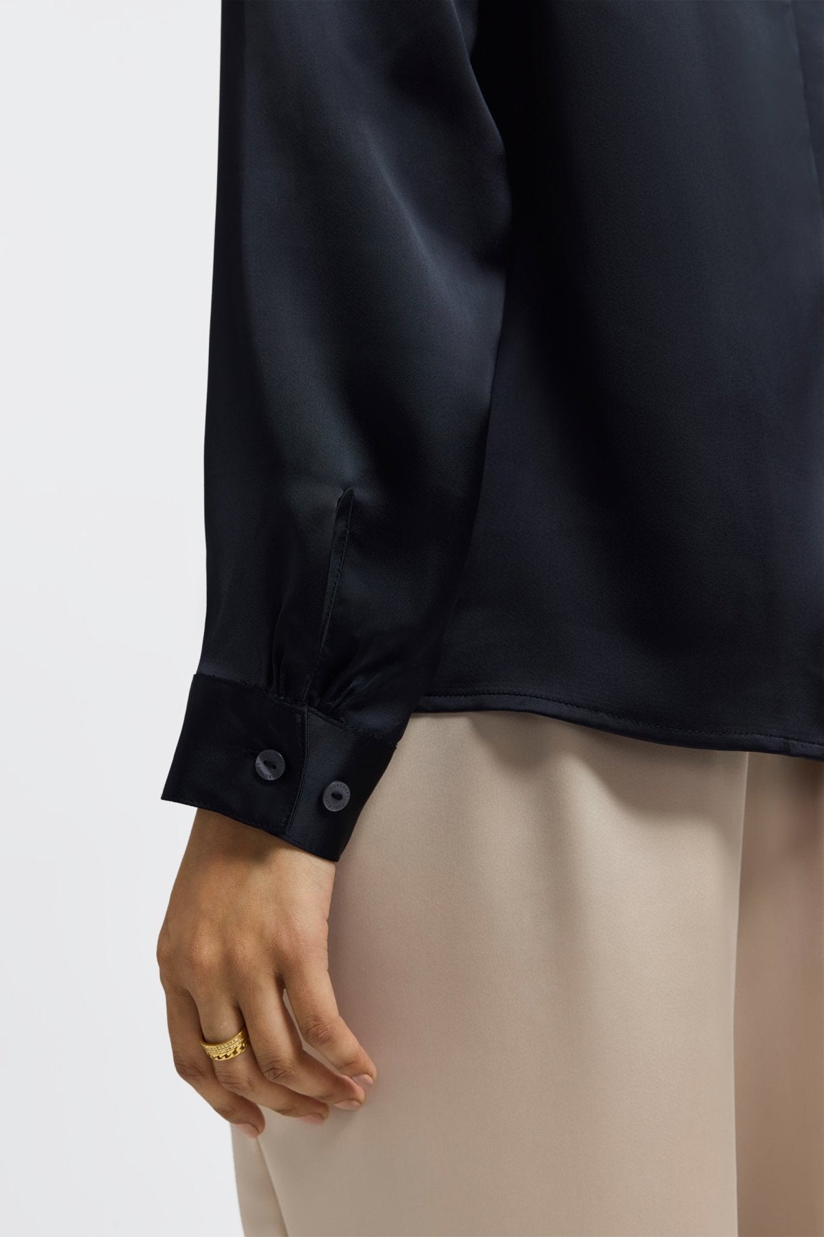 Rosalie Beyond Silk Long Sleeve Shirt