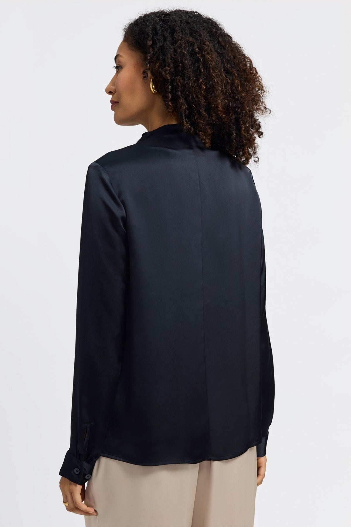 Rosalie Beyond Silk Long Sleeve Shirt