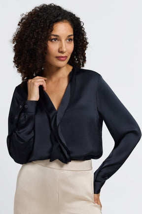 Rosalie Beyond Silk Long Sleeve Shirt