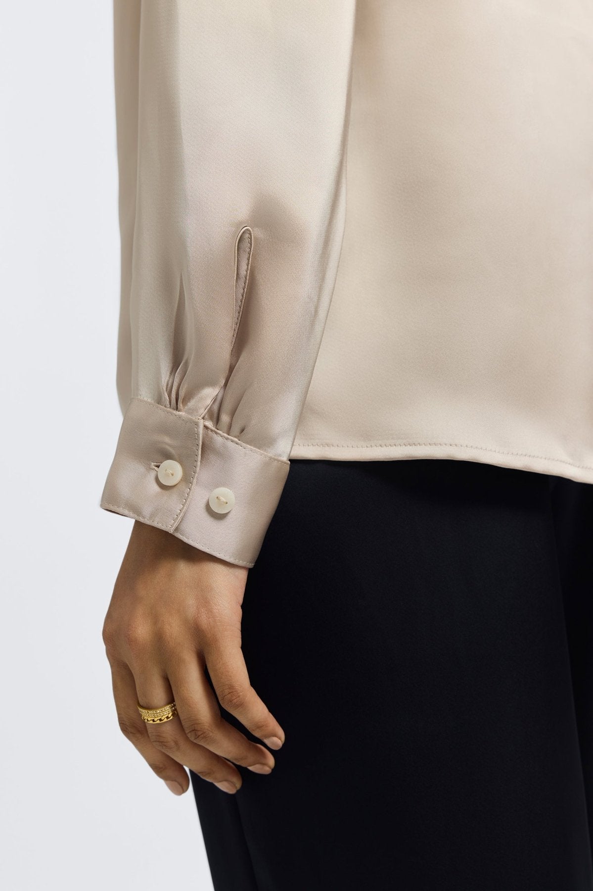 Rosalie Beyond Silk Long Sleeve Shirt