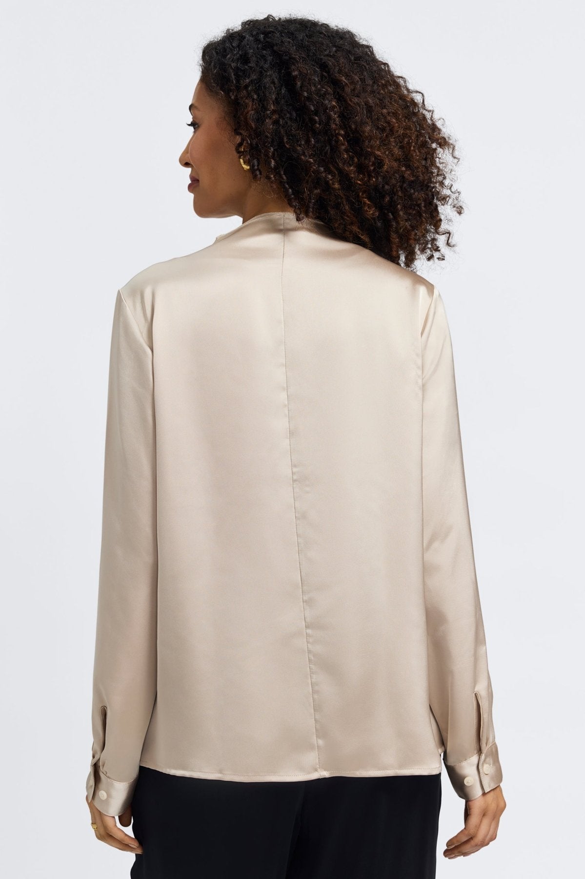 Rosalie Beyond Silk Long Sleeve Shirt