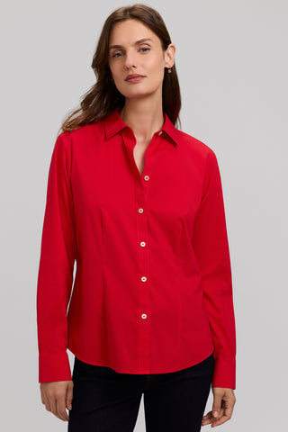 June No Iron Stretch Long Sleeve Shirt