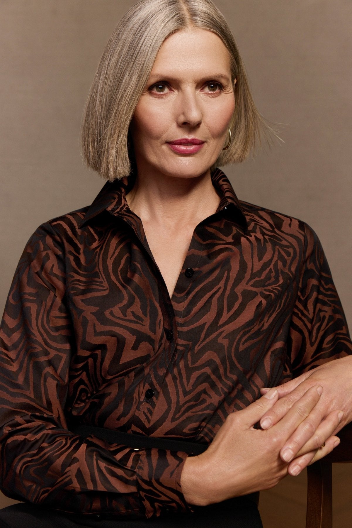 #color_brown zebra jacquard