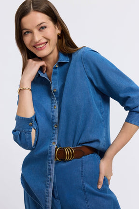Charlie Tencel® Denim Long Sleeve Shirt
