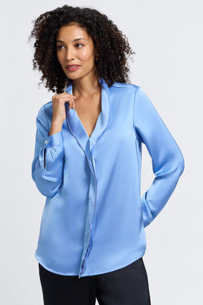 Rosalie Beyond Silk Long Sleeve Shirt