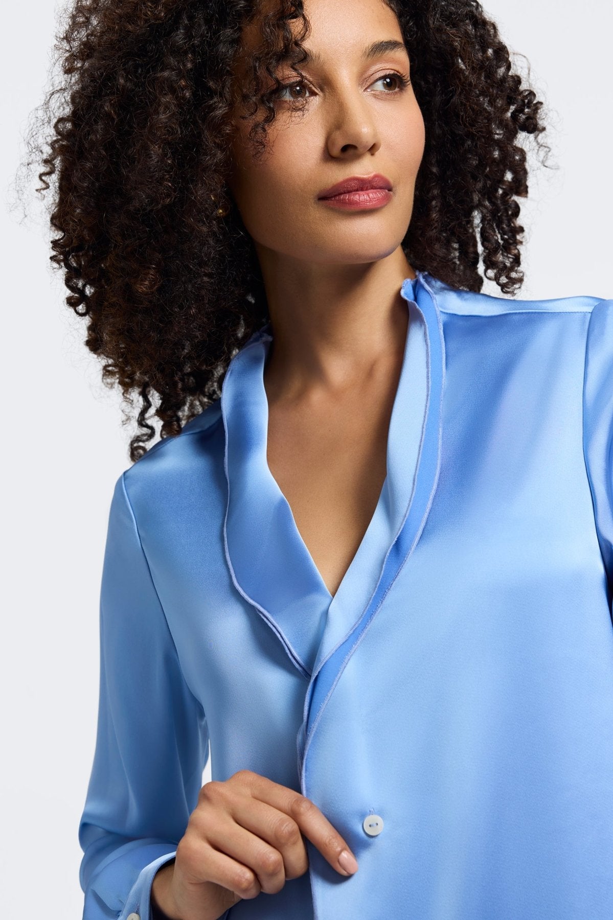 Rosalie Beyond Silk Long Sleeve Shirt