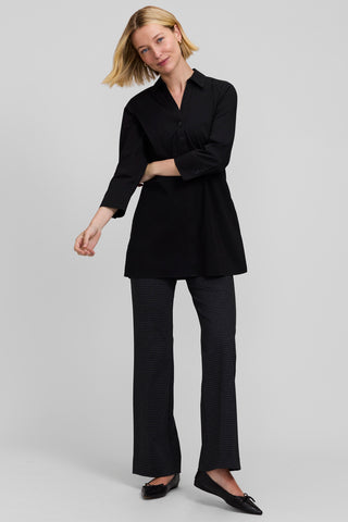 Houndstooth Straight Leg Pant