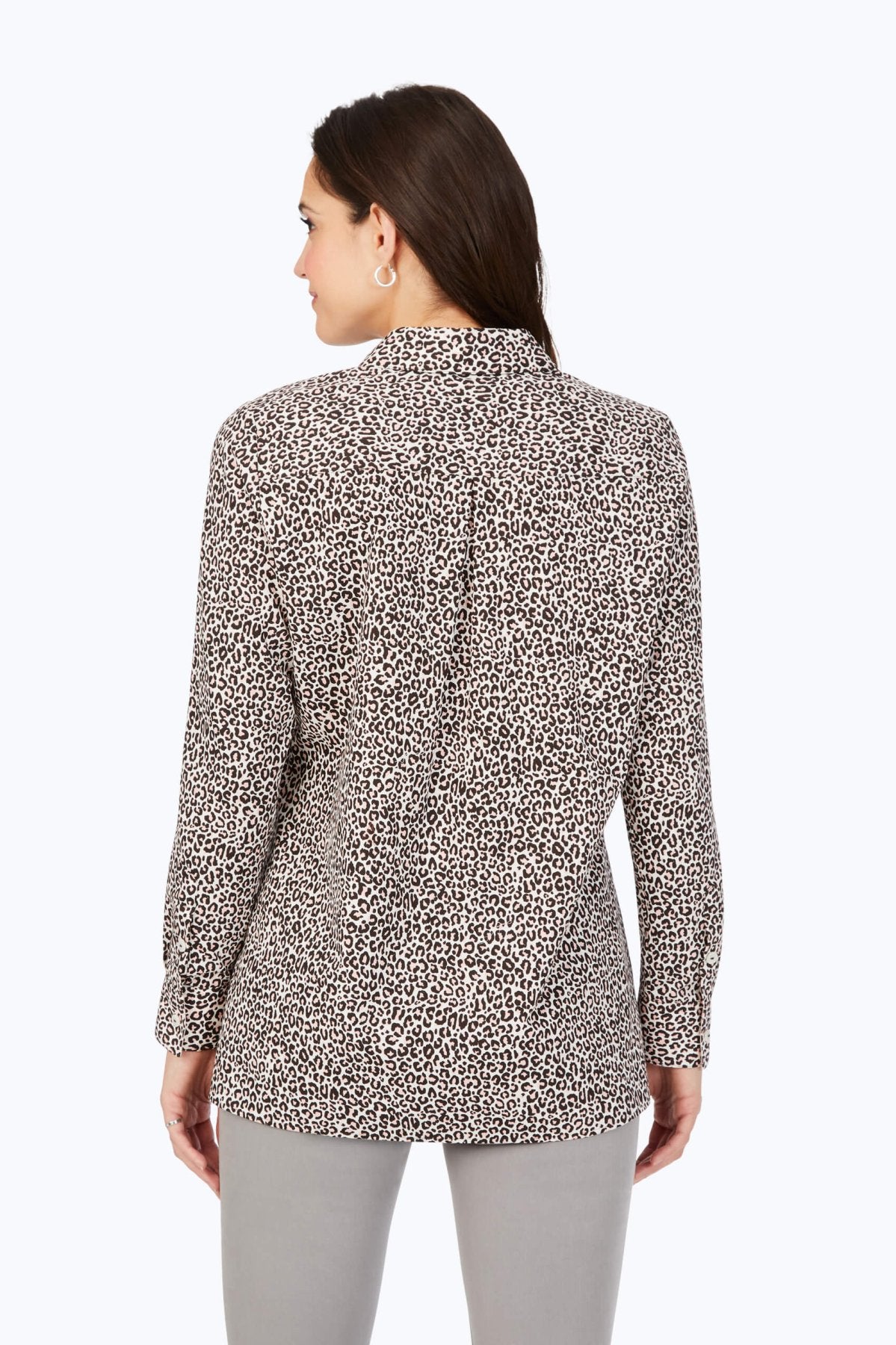 Luxe Leopard Long Sleeve Tunic