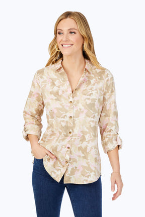 Zoey Cozy Camo Shirt