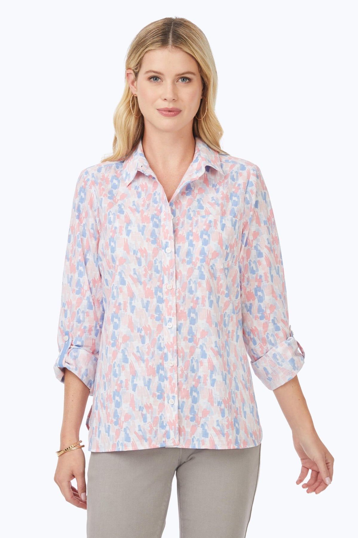 Cole Highlights 3/4 Sleeve Shirt