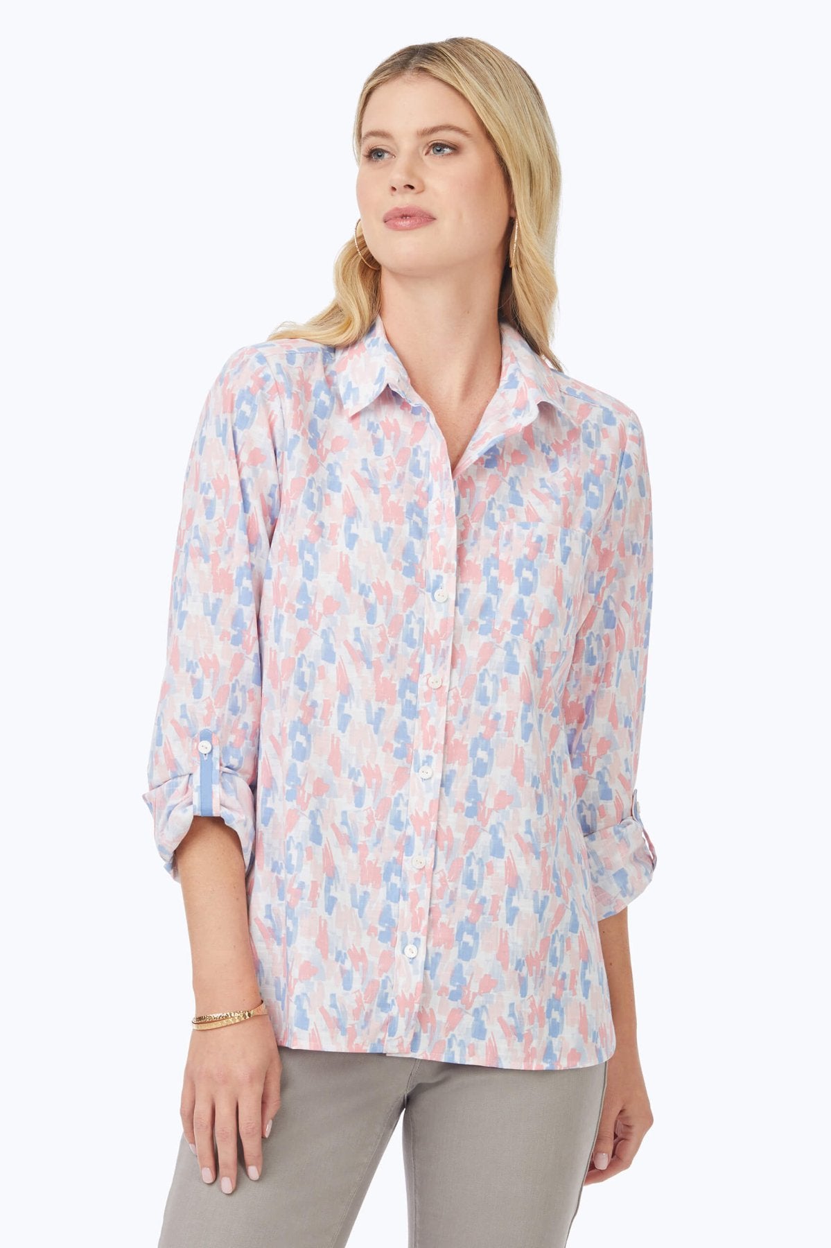 Cole Highlights 3/4 Sleeve Shirt